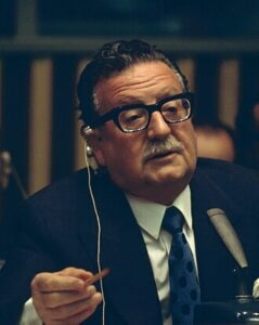 Portrait de Salvador Allende